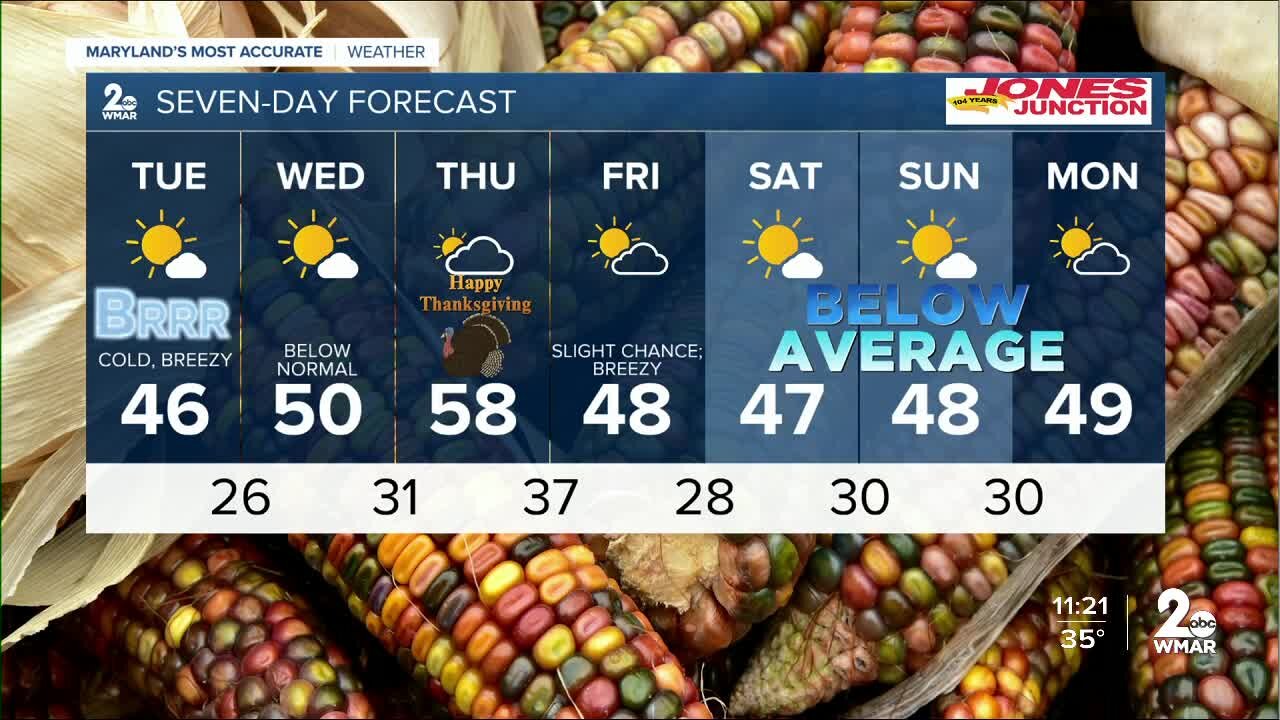 WMAR-2 News Weather at 11