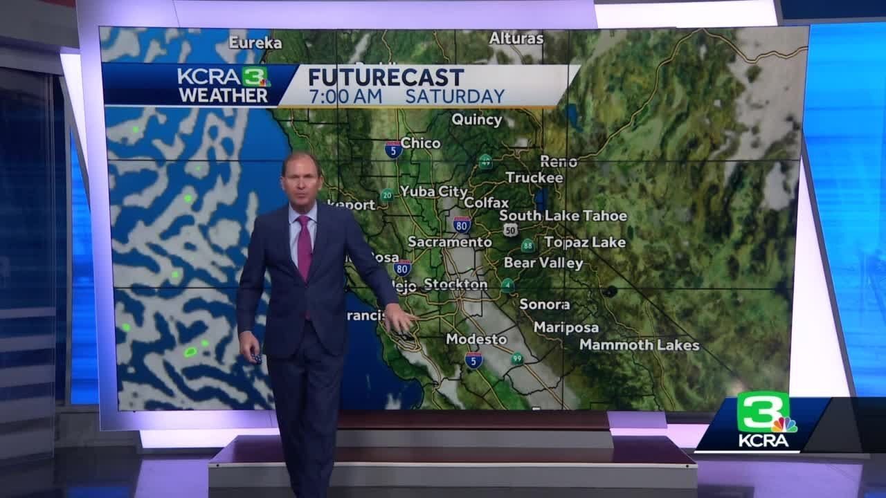 Some Weekend Snow for Northern California