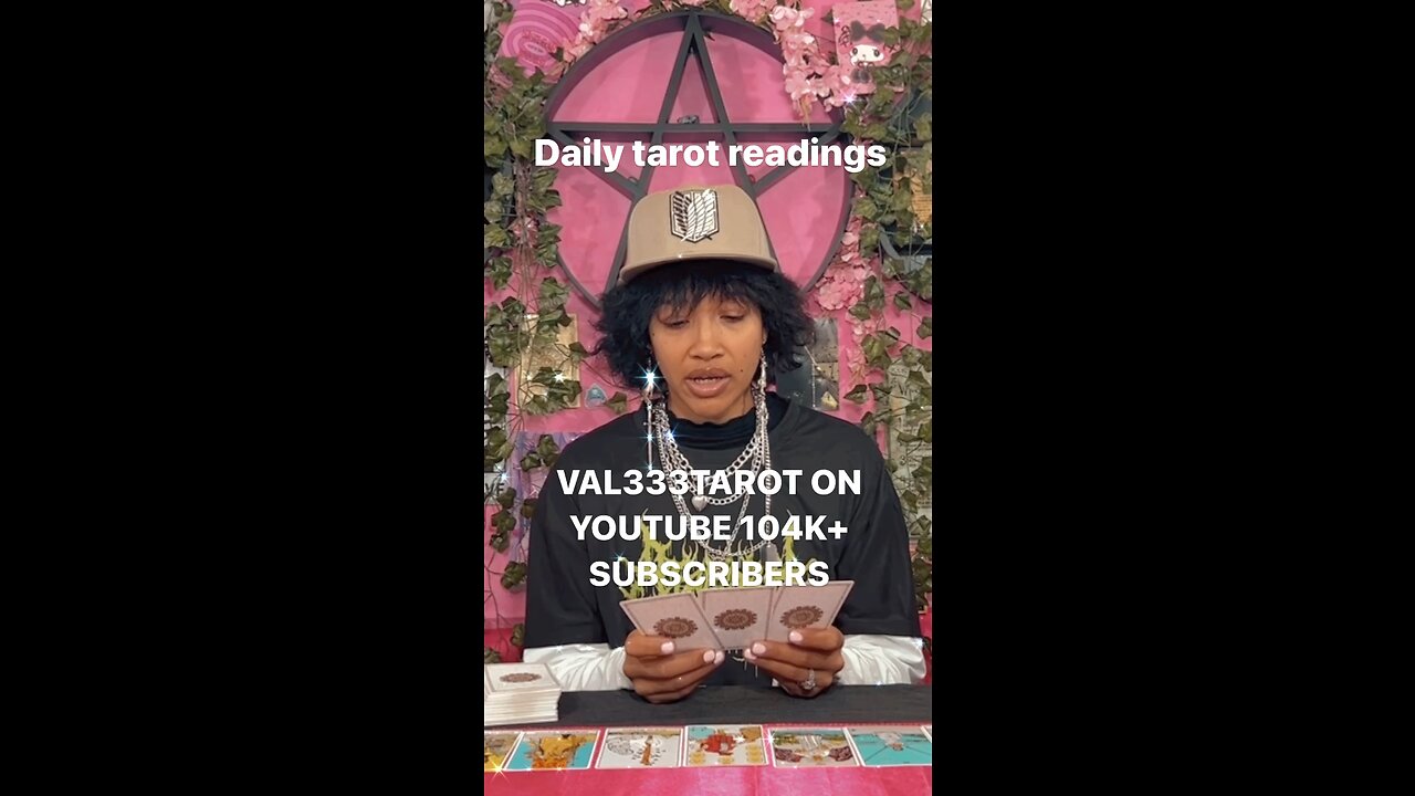 new tarot readings at VAL333TAROT on YouTube