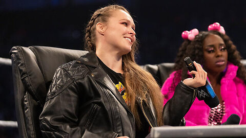 Ronda Rousey agrees to compete with one arm tied at Elimination Chamber: SmackDown, Feb 18 2022 @WWE