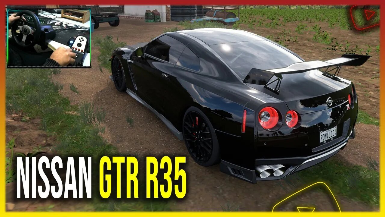 ▶️Nissan GTR NISMO R-35 1000HP - Forza Horizon 5 | Logitech G25