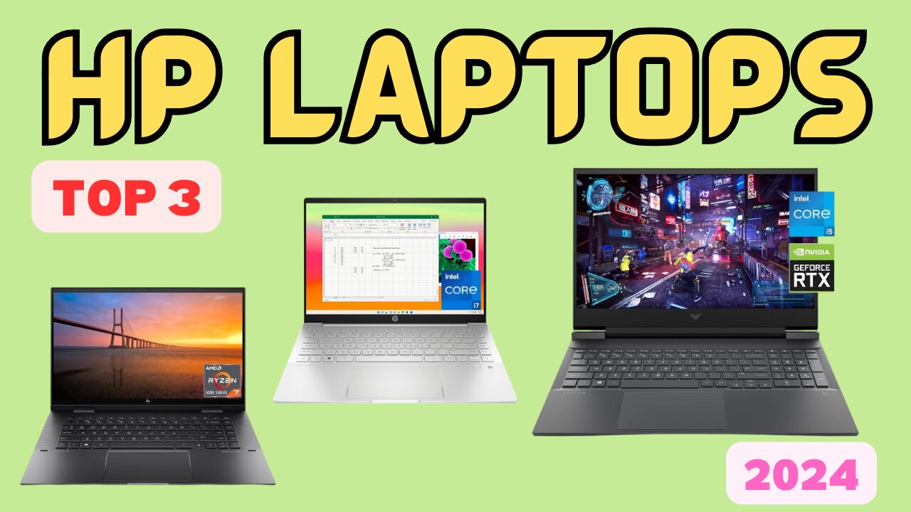 Top 3 HP Laptops on Amazon in 2024: Find Your Perfect Match!