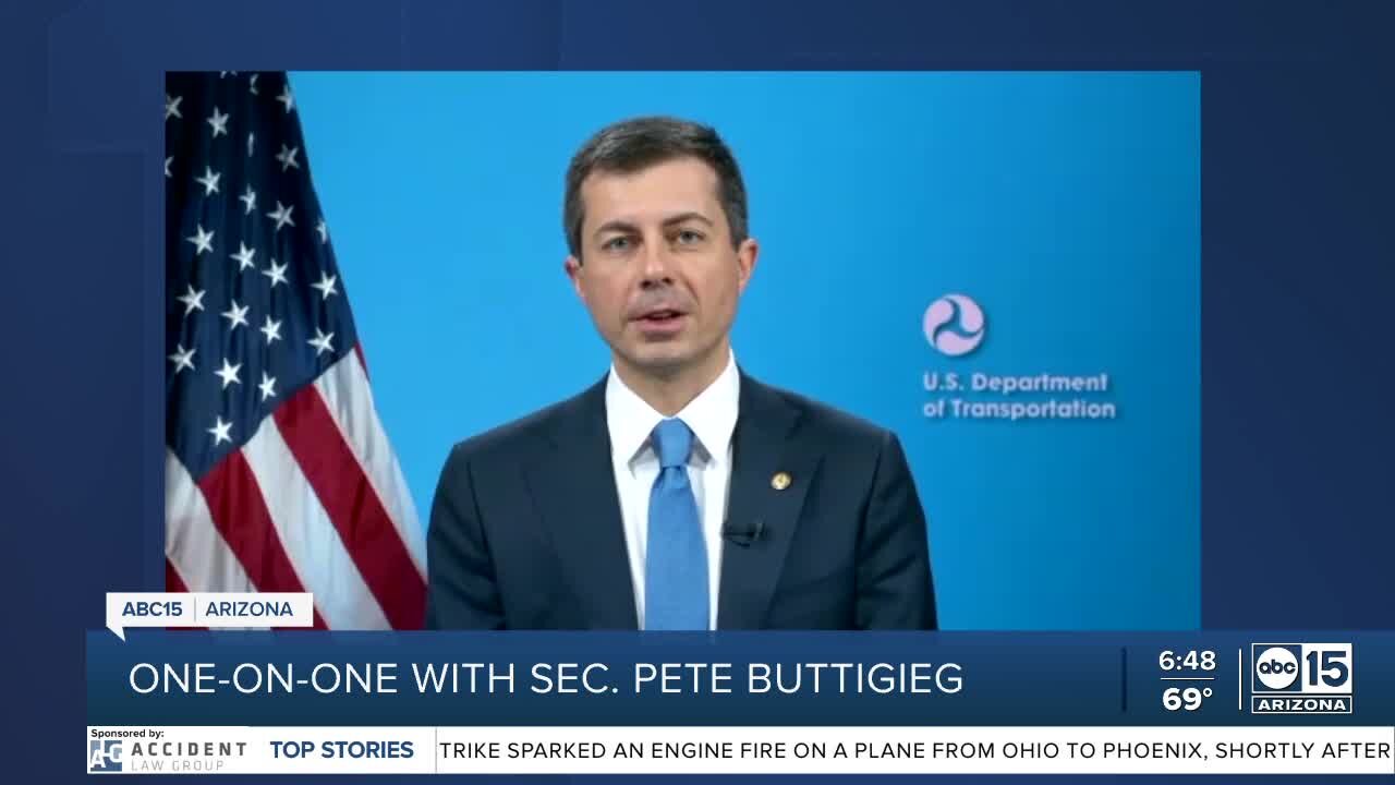 Pete Buttigieg discusses the future of electric vehicles in Arizona