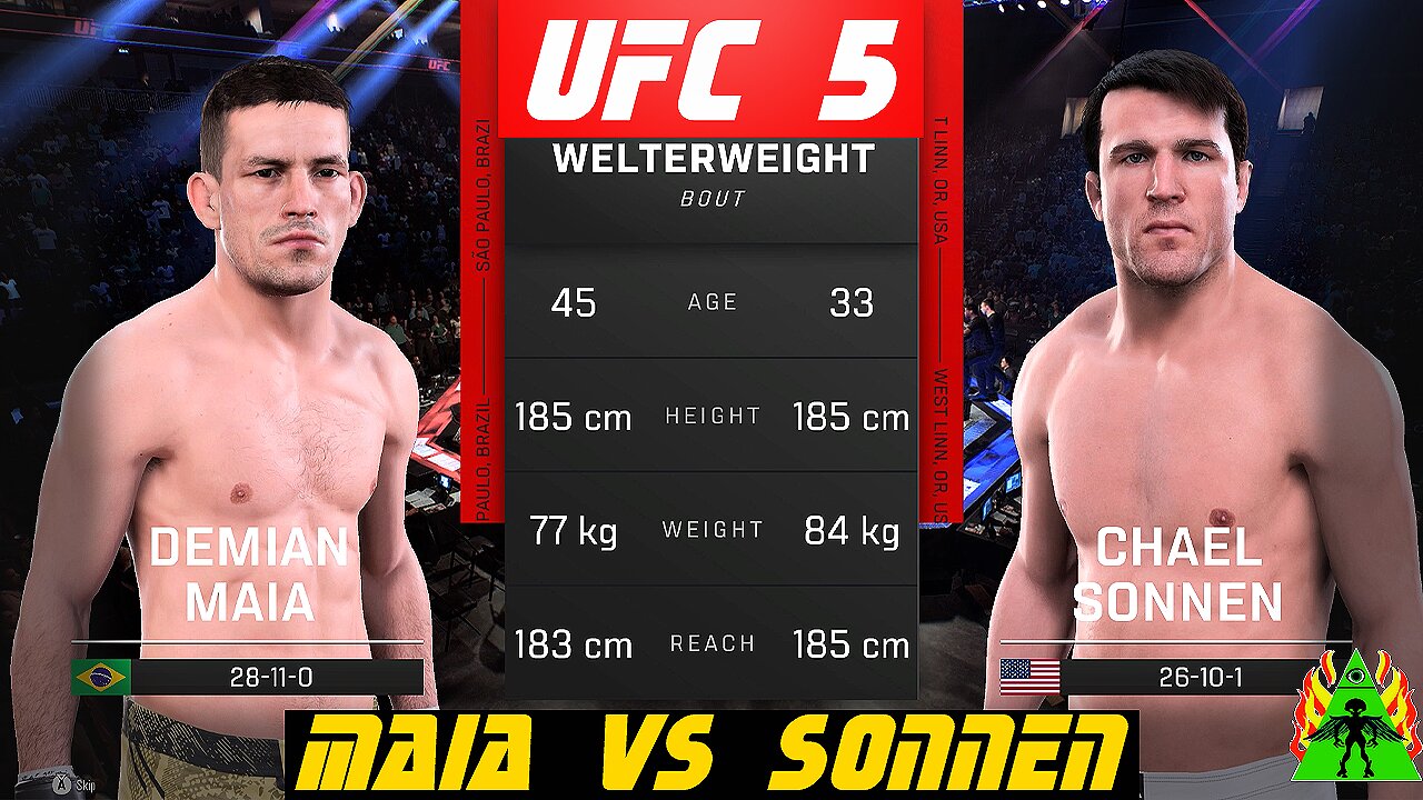 UFC 5 - MAIA VS SONNEN