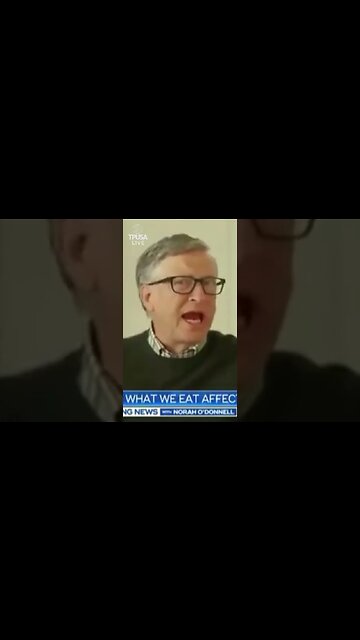 BILL GATES WANTS US ALL TO EAT FAKE BEEF TO SAVE THE EARTH