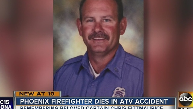 Beloved Phoenix fire captain dies in ATV accident