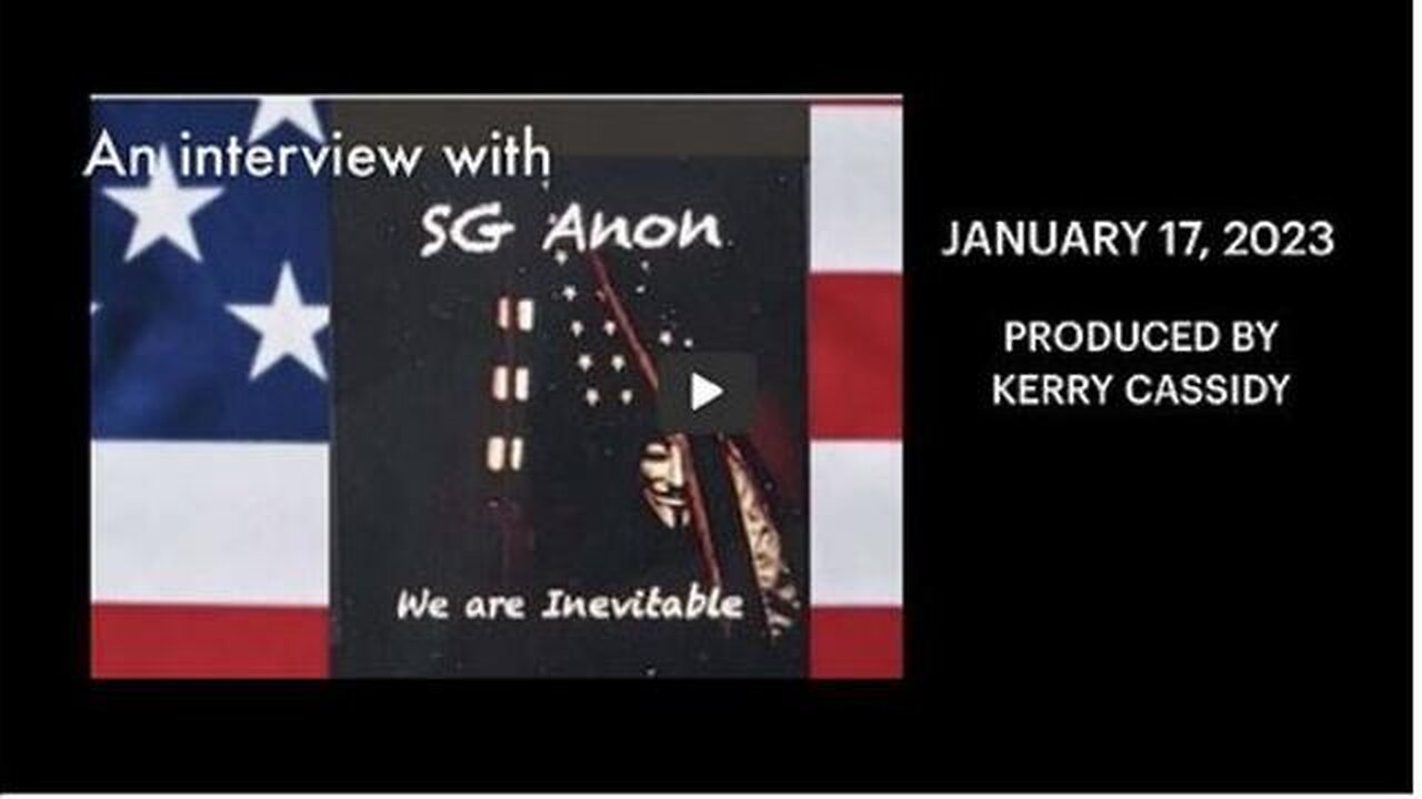 SGANON WITH EXPLOSIVE INTERVIEW WITH KERRY CASSIDY! WHAT IS GOING ON AT DAVOS! THANKS JUAN O SAVIN..