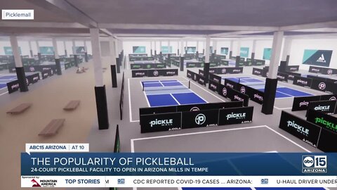 Arizona Mills welcomes 24-court 'Picklemall' facility in July 2023