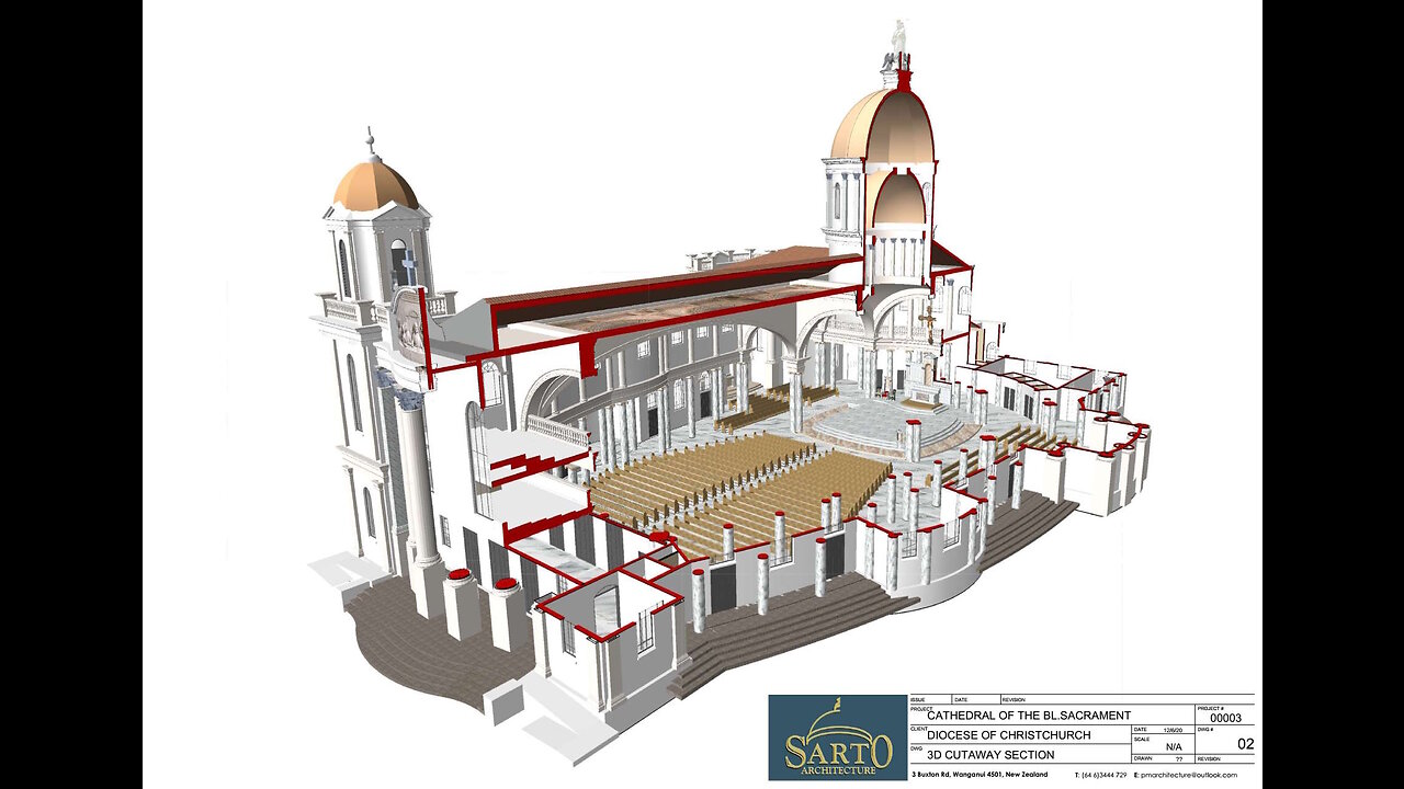 Christchurch Cathedral of the Blessed Sacrament Concept