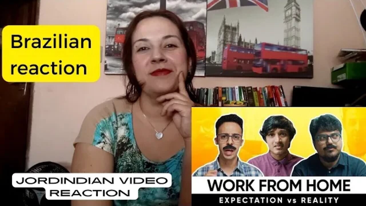 Brazilian reaction Jordindian l People Who Work From Home - Expectation vs Reality