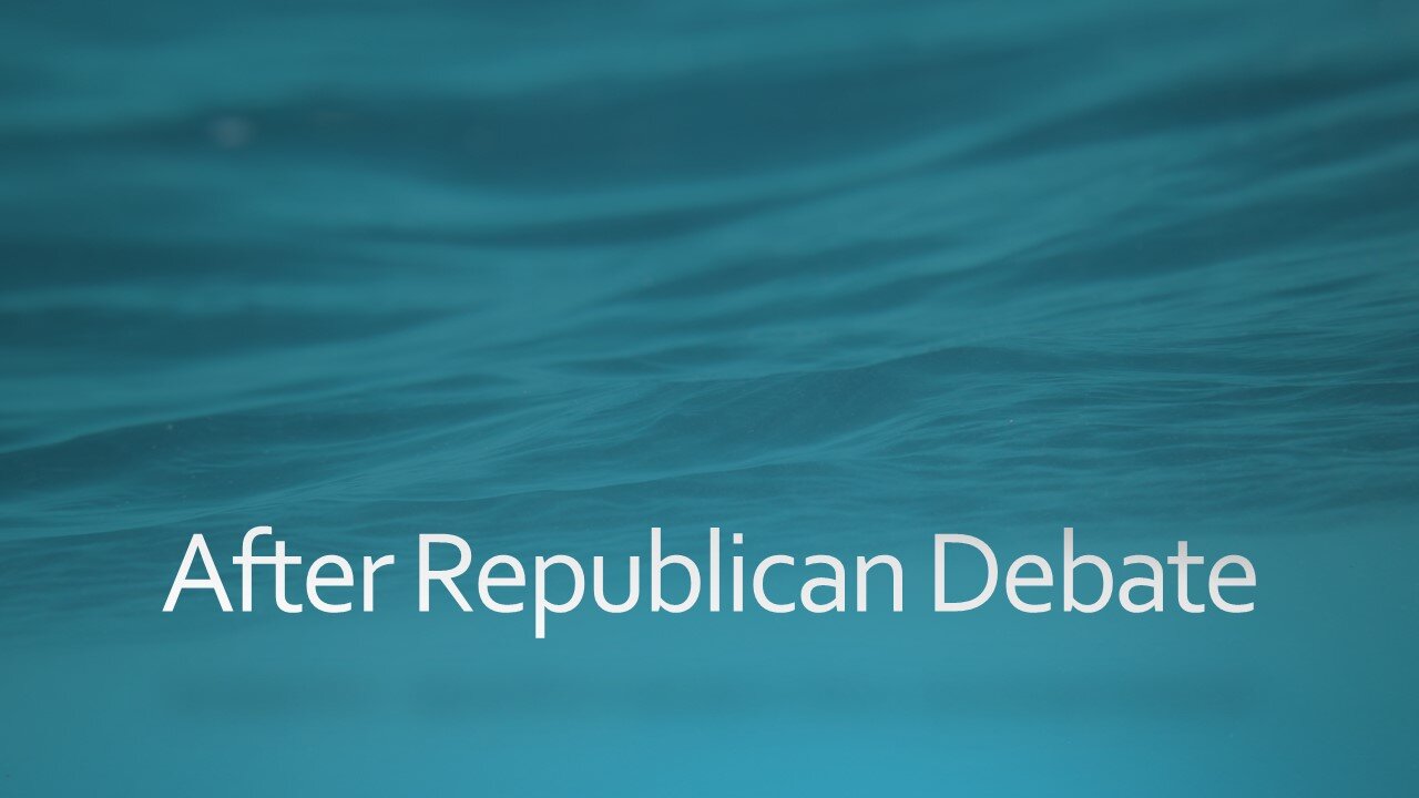 After Republican Debate
