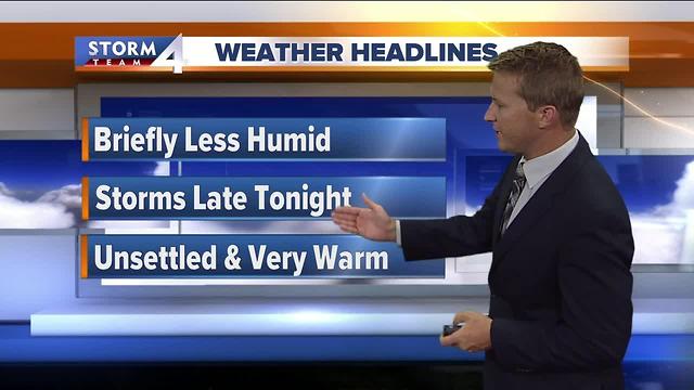 Brian Niznansky's Wednesday afternoon Storm Team 4cast