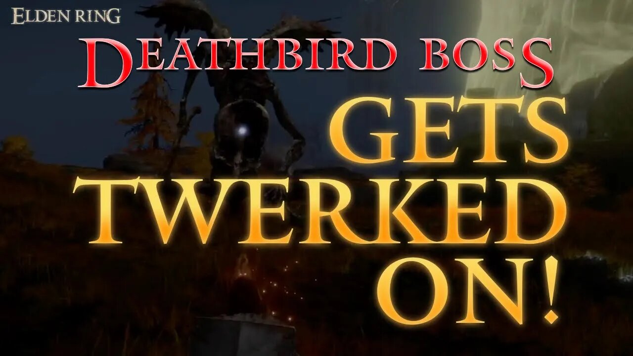 How to Beat Deathbird Boss in Leyndell (and Twerk On Him) | Elden Ring