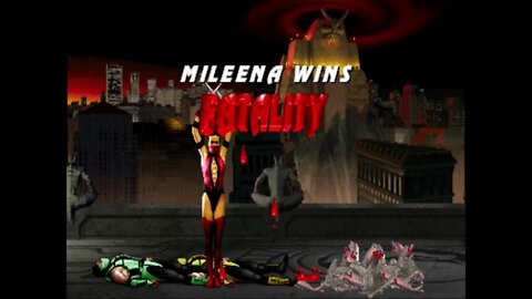 Utimate Mortal Kombat 3 Plus Beta 2 - Red Mileena - Ultimate Difficult - No Continues