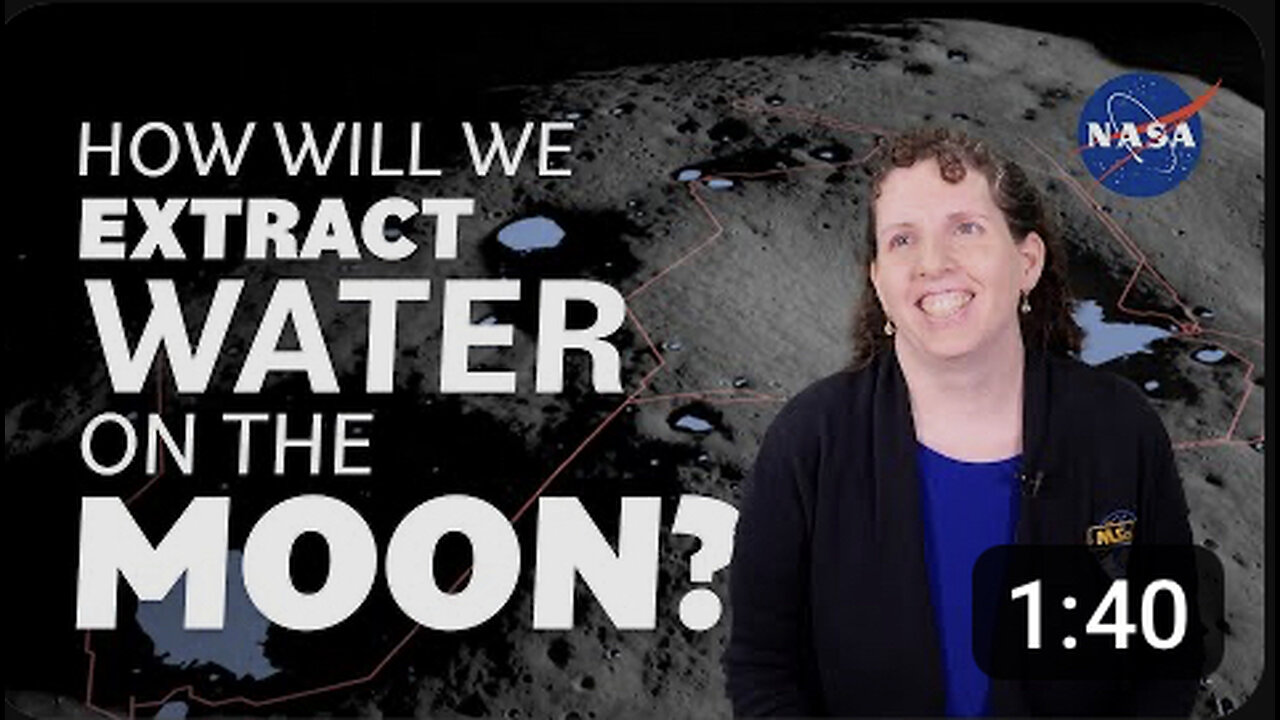 How will we extract water on the moon ? We asked NASA technologist