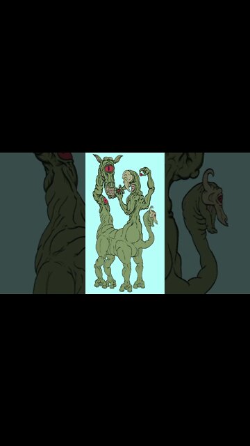 WETHTI (Nuckelavee) Timelapse #shorts