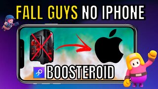 FALL GUYS no IPHONE com BOOSTEROID CLOUD GAMING, COMO JOGAR no IOS?