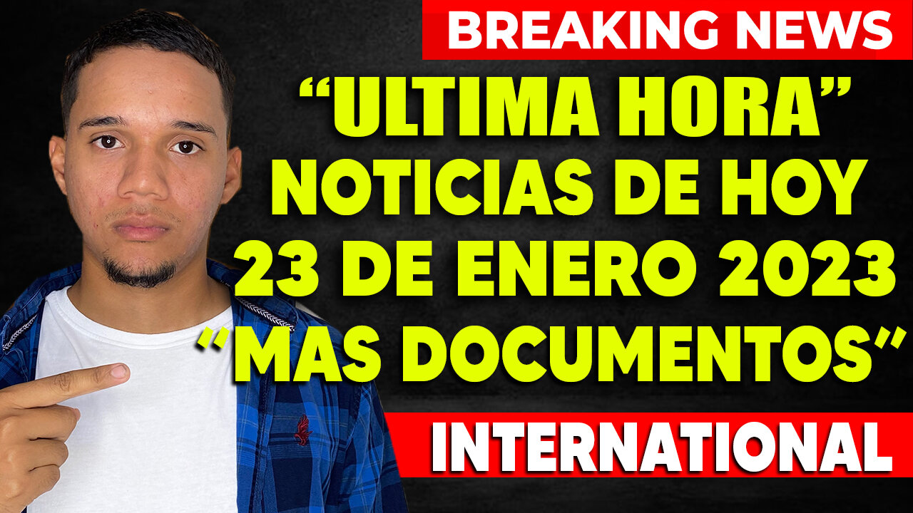 🟥 NOTICIAS DE HOY 23 de ENERO 2023, ENCONTRARON MAS DOCUMENT0S CLASIFICAD0S en la CASA DE BI*DEN