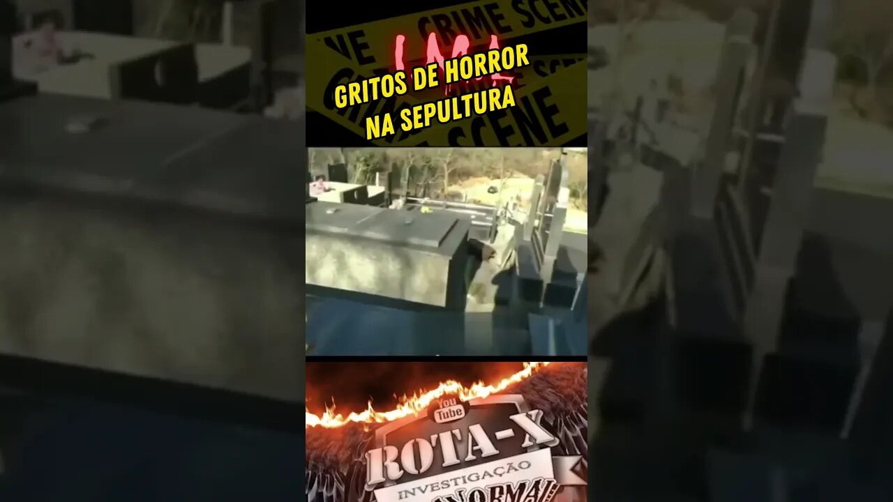 GRITOS DE AGONIA DENTRO DA SEPULTURA #shorts
