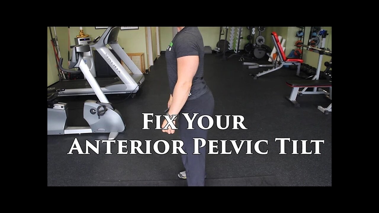 The BEST Way To FIX An Anterior Pelvic Tilt | W/ Lumbar Hyperlordosis
