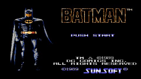 Batman (1990) Full Game Walkthrough [NES]