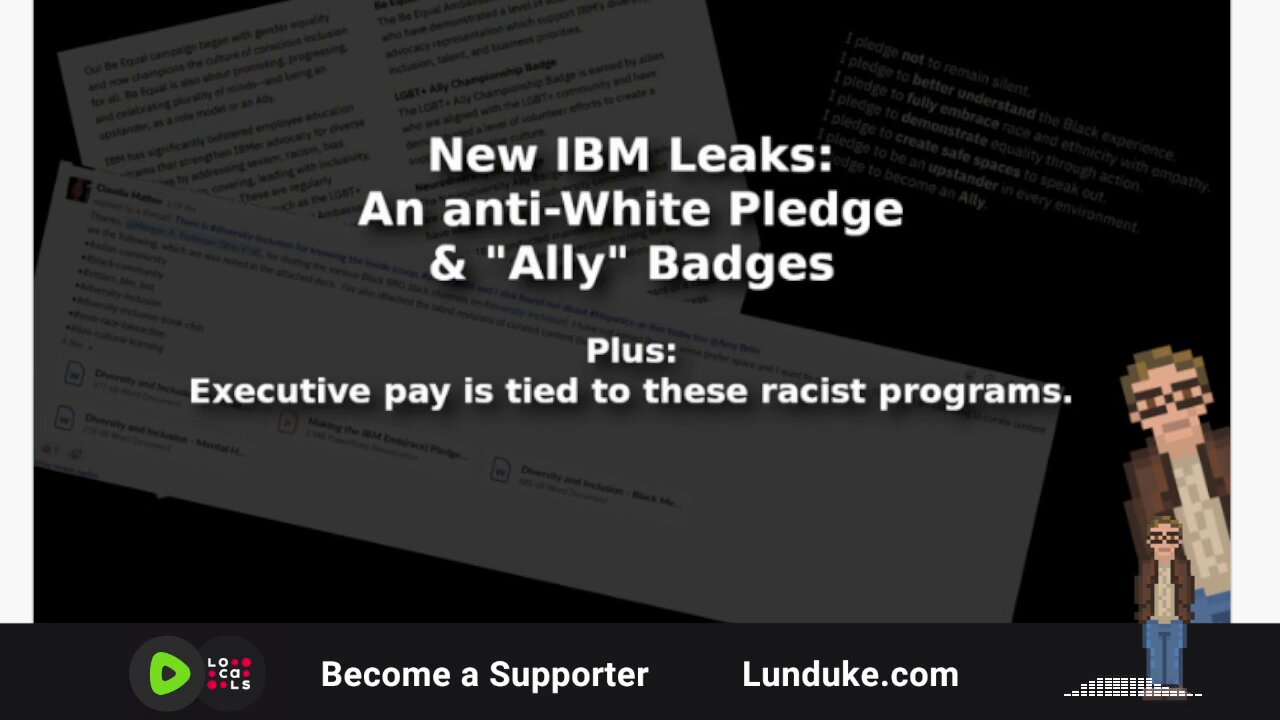 IBM asks employees to take anti-White "Ally" Pledge