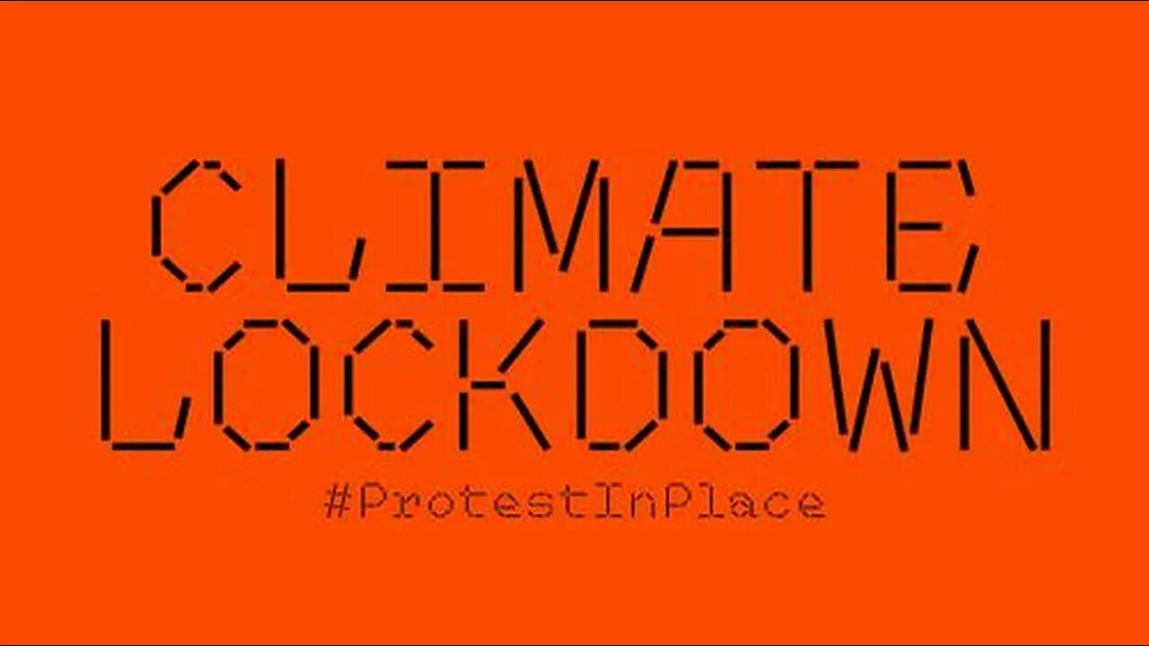 LOCKDOWN CLIMÁTICO