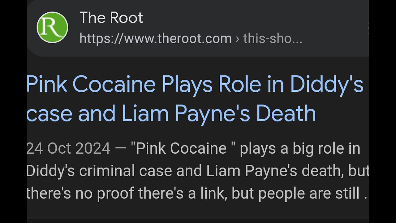 Liam Payne and The DANGERS of Pink Cocaine