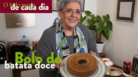 que tal um bolo de bata doce sem glúten pra começar o dia e diminuir a ansiedade????