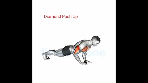Diamond Push Up