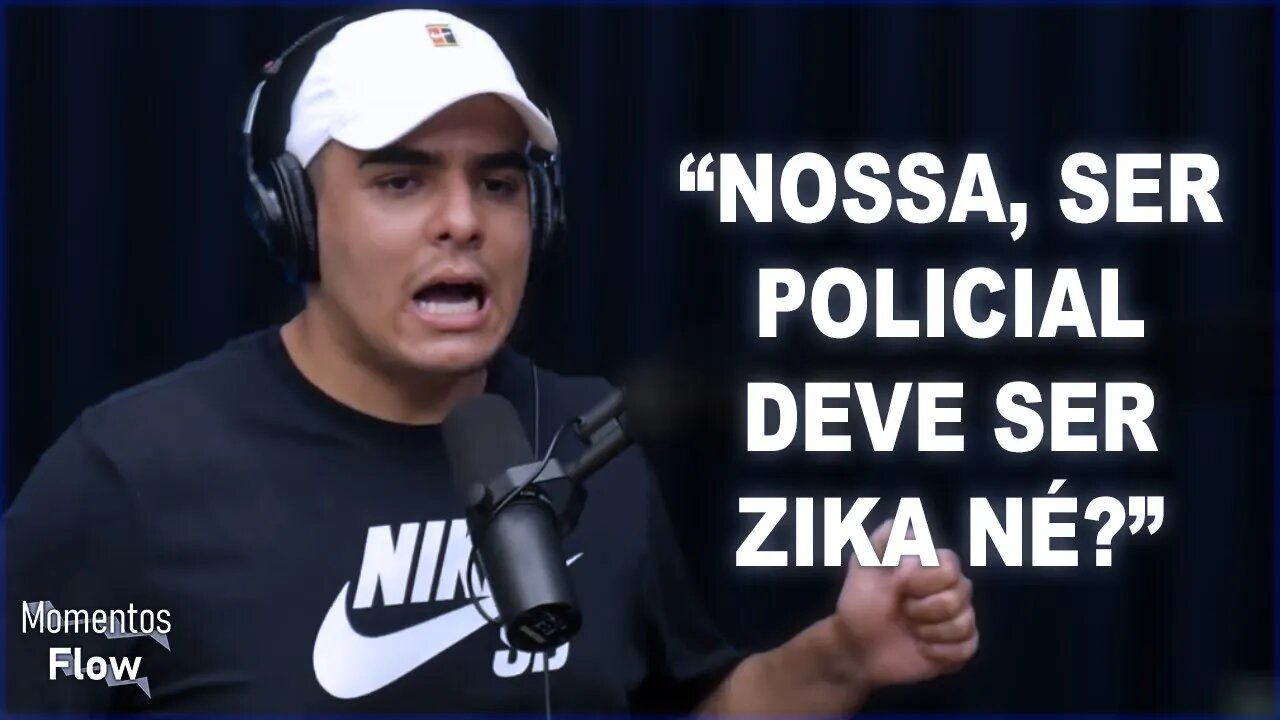 IGÃO QUERIA SER POLICIAL | MOMENTOS FLOW