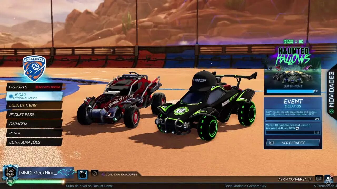 ROCKET LEAGUE No Estilo BÁTIMA