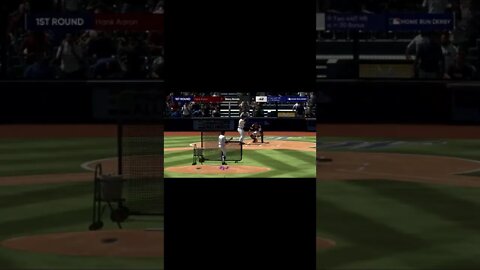 MLB The Show 22 Barry Bonds Homerun Derby #shorts