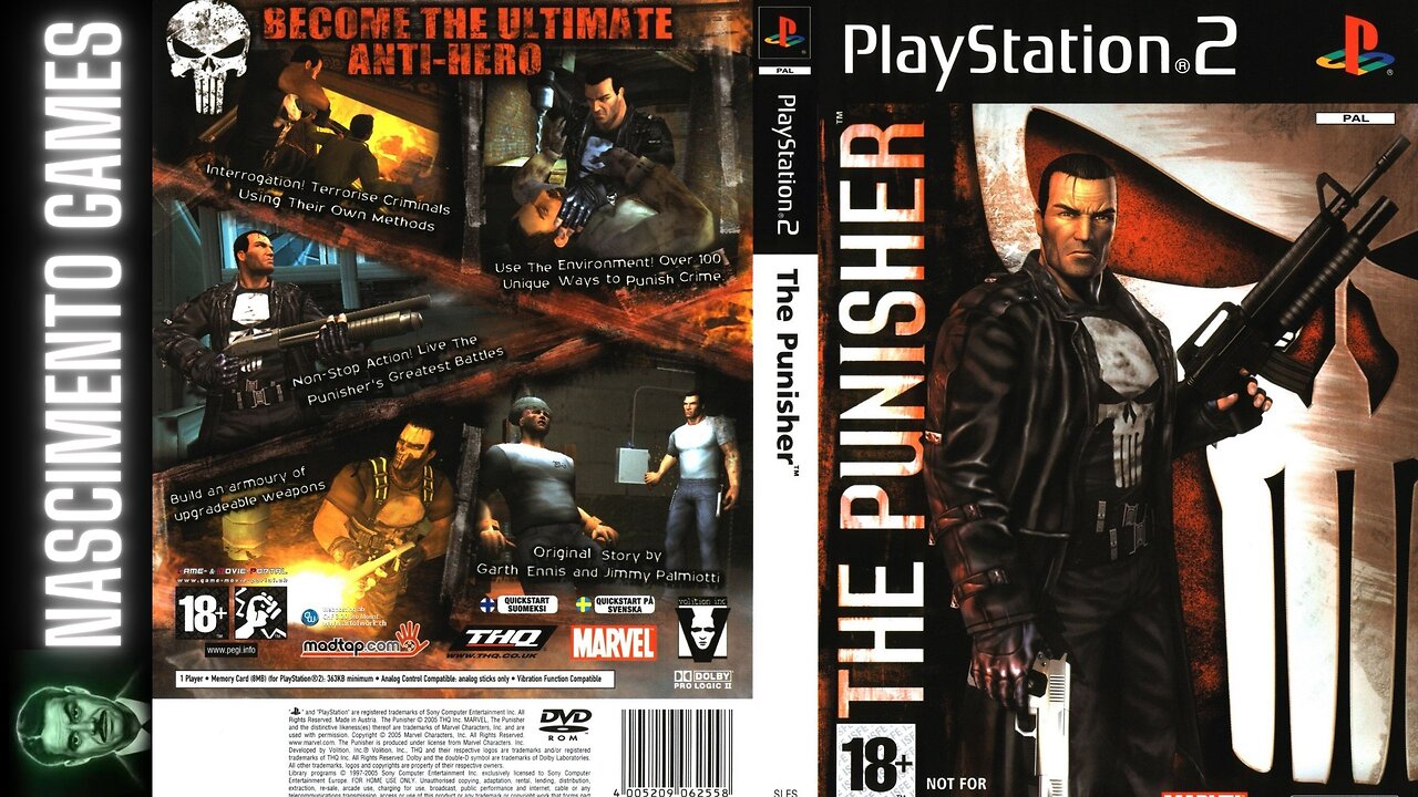 SLAYING CRIMINALS IN PUNISHER Gameplay on PS2 EMULATOR!!!