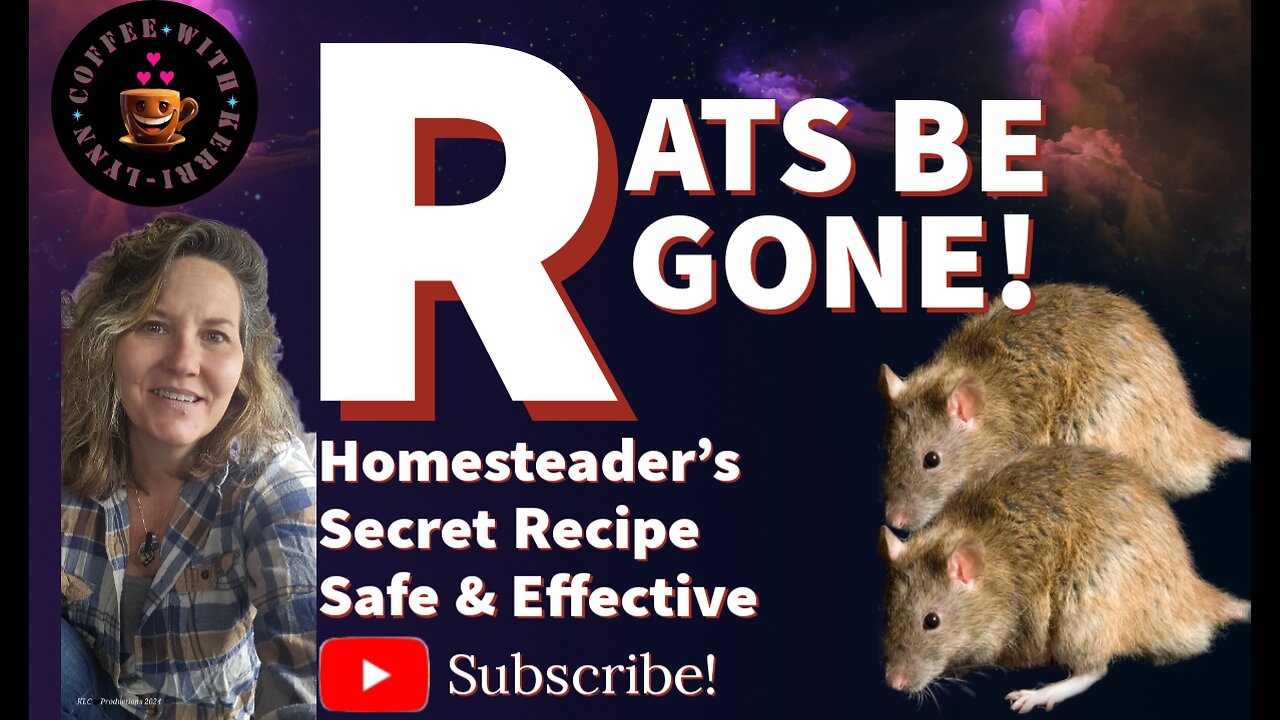 Homesteaders Handy Tip to make Rat Poison from Pantry Food Items