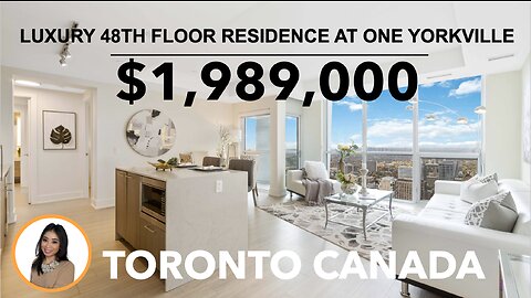 Luxury Condo Residence at 1 Yorkville Ave Toronto. Highest rated real estate agents in Toronto