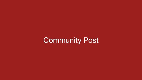Community Post | Thank you Again! :-)