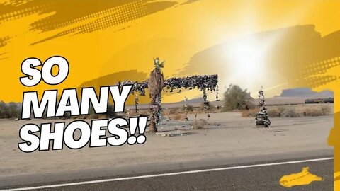 Rebels in Cali | Holly and B explore the scene Hwy 62 California Shoe tree