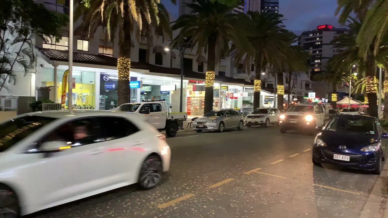 Surfers Paradise in the Evening