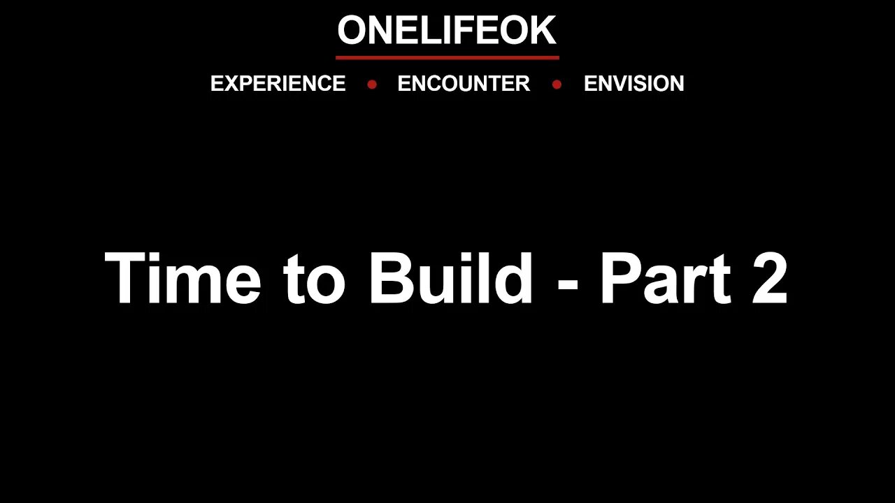 Time to Build Part 2 - Sun 5/01/22