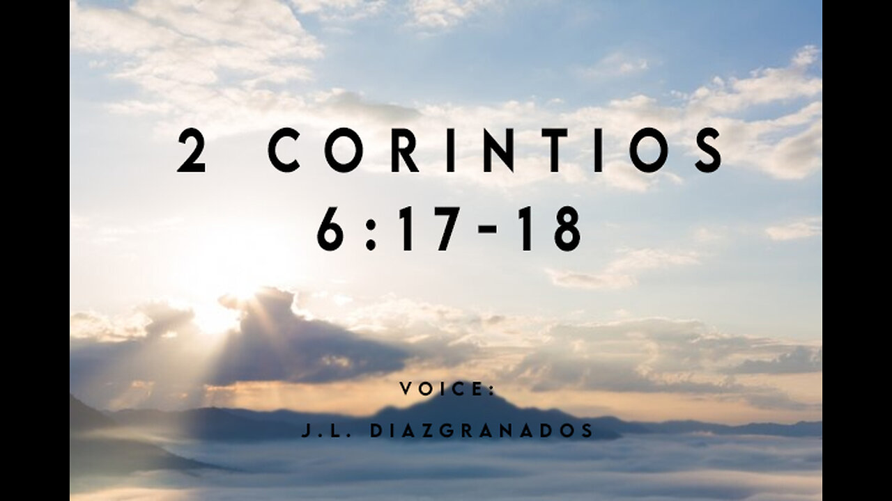 2 Corintios 6:17-18