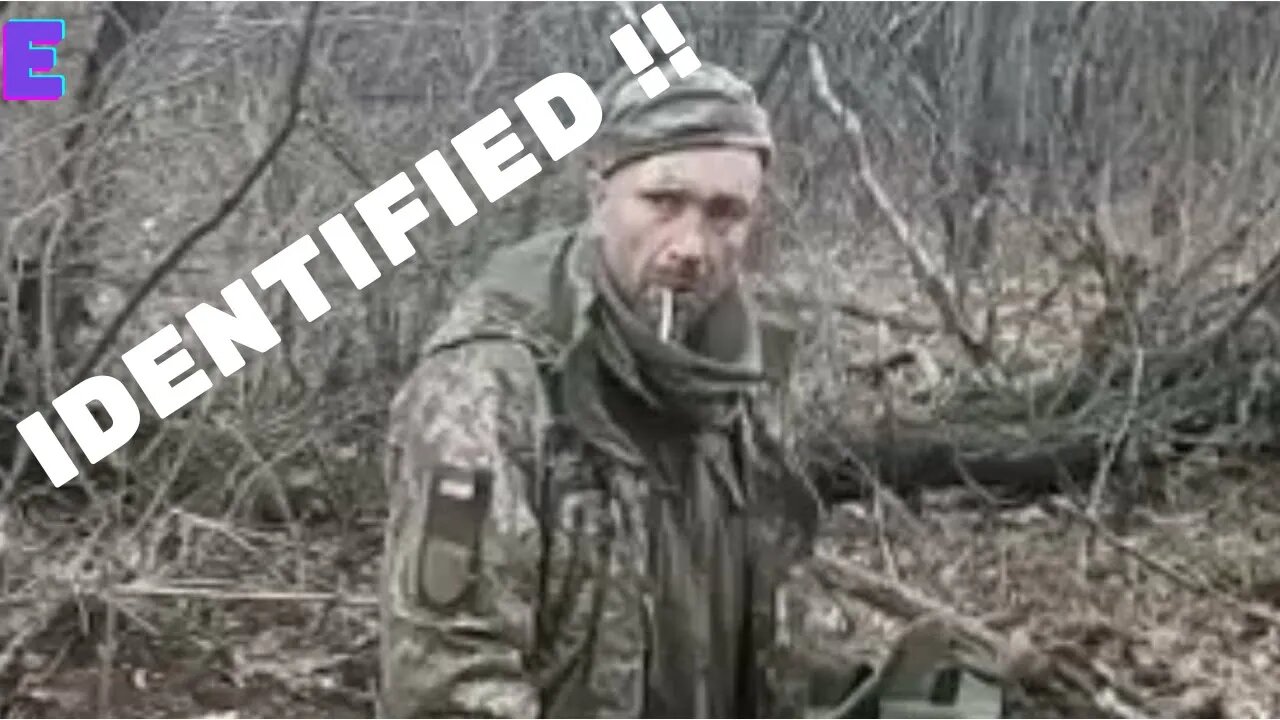 Breaking News /Ukrainian soldier executed in cold blood by Russians identified.