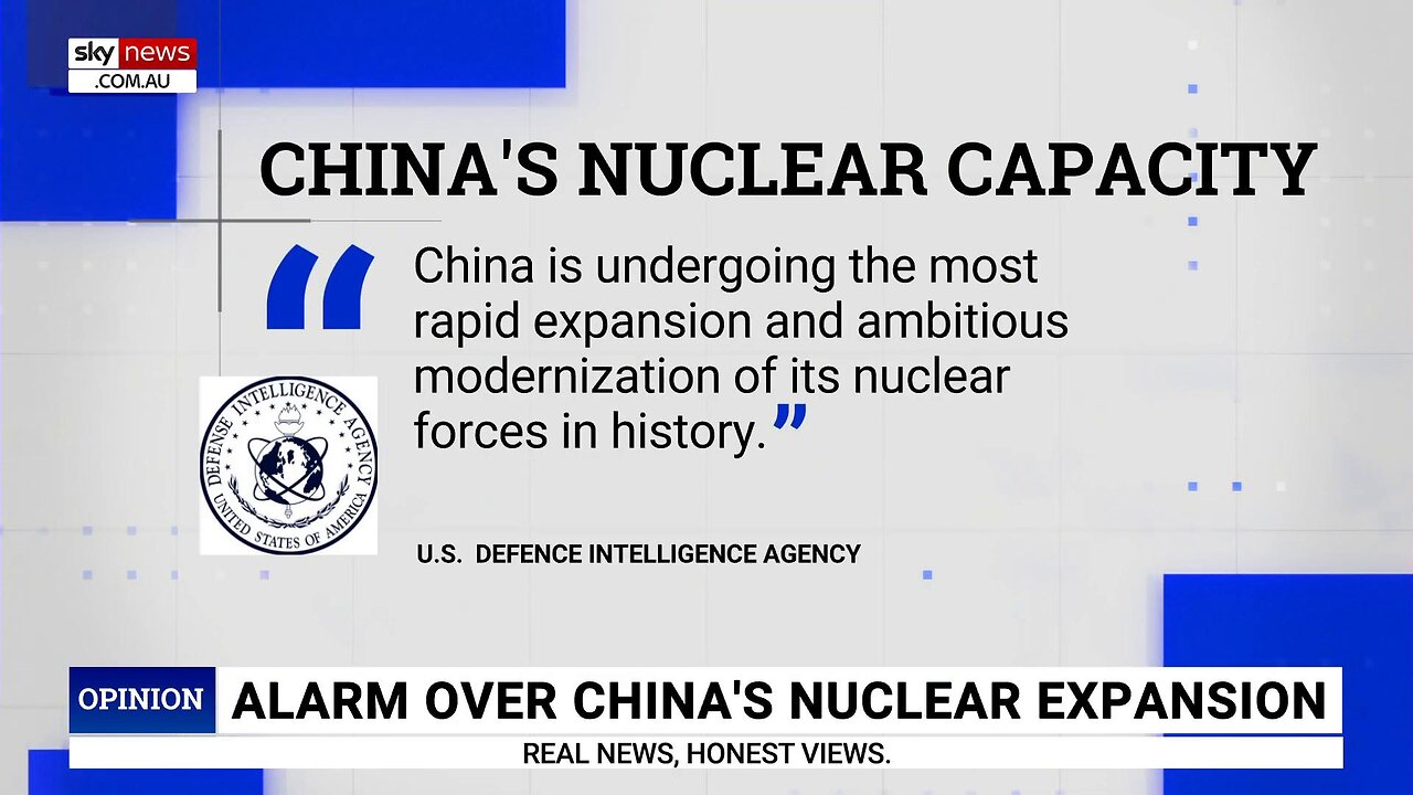 'Massive threat': US sounds alarm over China's nuclear expansion