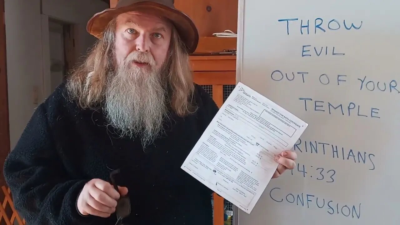 THROW THE EVIL CONFUSION OUT OF YOUR TEMPLE