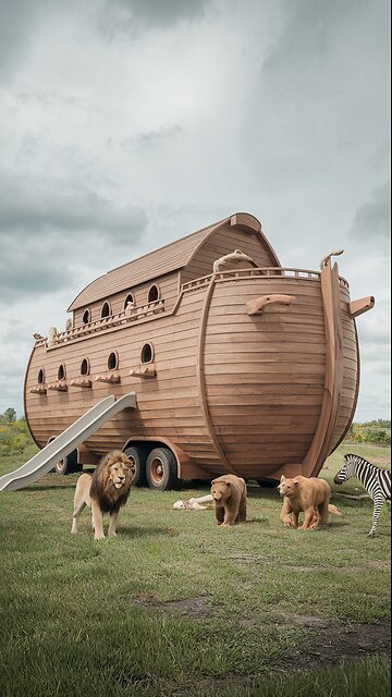 NOAHS ARK WAS MADE OF GOPHER WOOD ONLY EXISTENT IN AMERICA