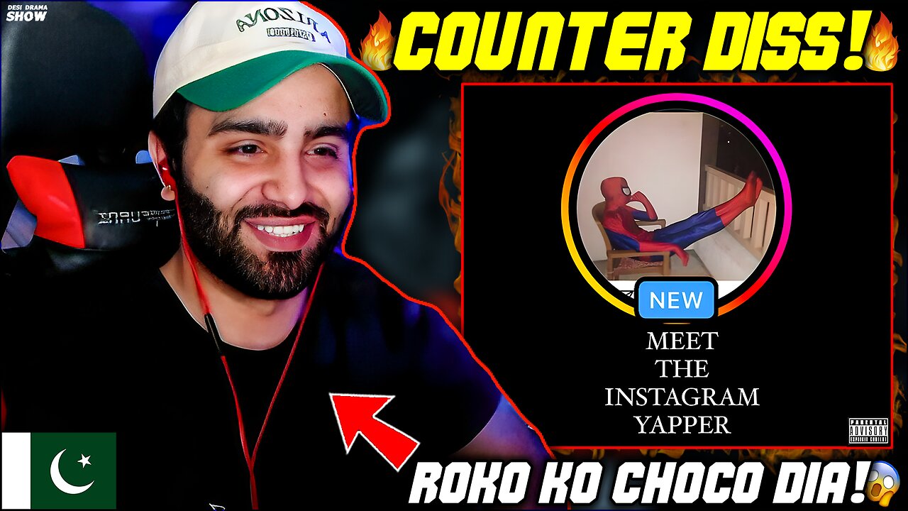 Pakistani Reacts EMIWAY BANTAI - MEET THE INSTAGRAM YAPPER | COUNTER DISS! 😈