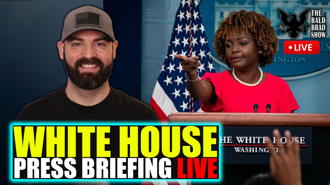 White House Press Briefing LIVE | The Bald Brad Show