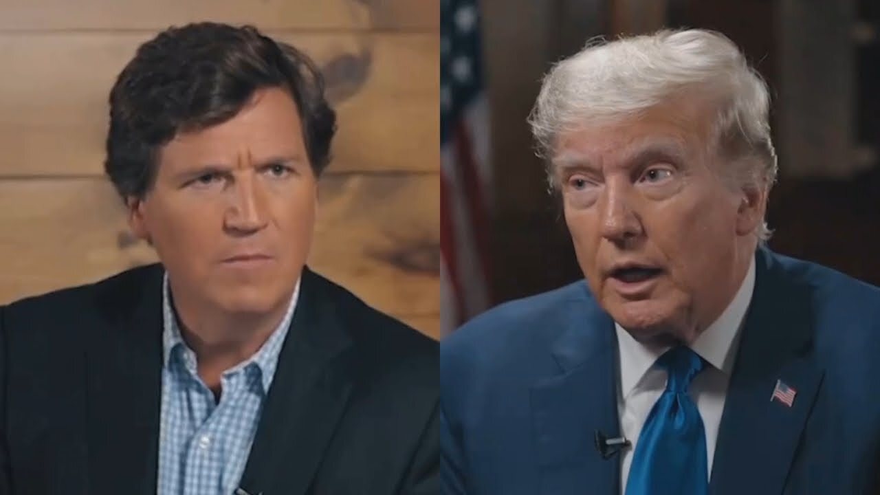 WATCH: Trump Tells Tucker Carlson On 'X' Show Why He Skipped Republican Presidential Primary Debate