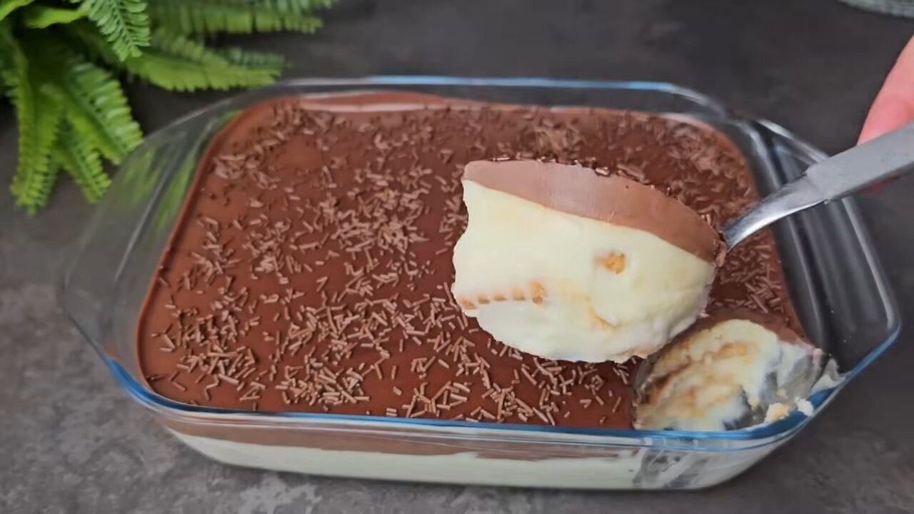 WITHOUT OVEN!! The tastiest CHRISTMAS SWEET🎄 I've ever eaten, Quick and easy dessert!