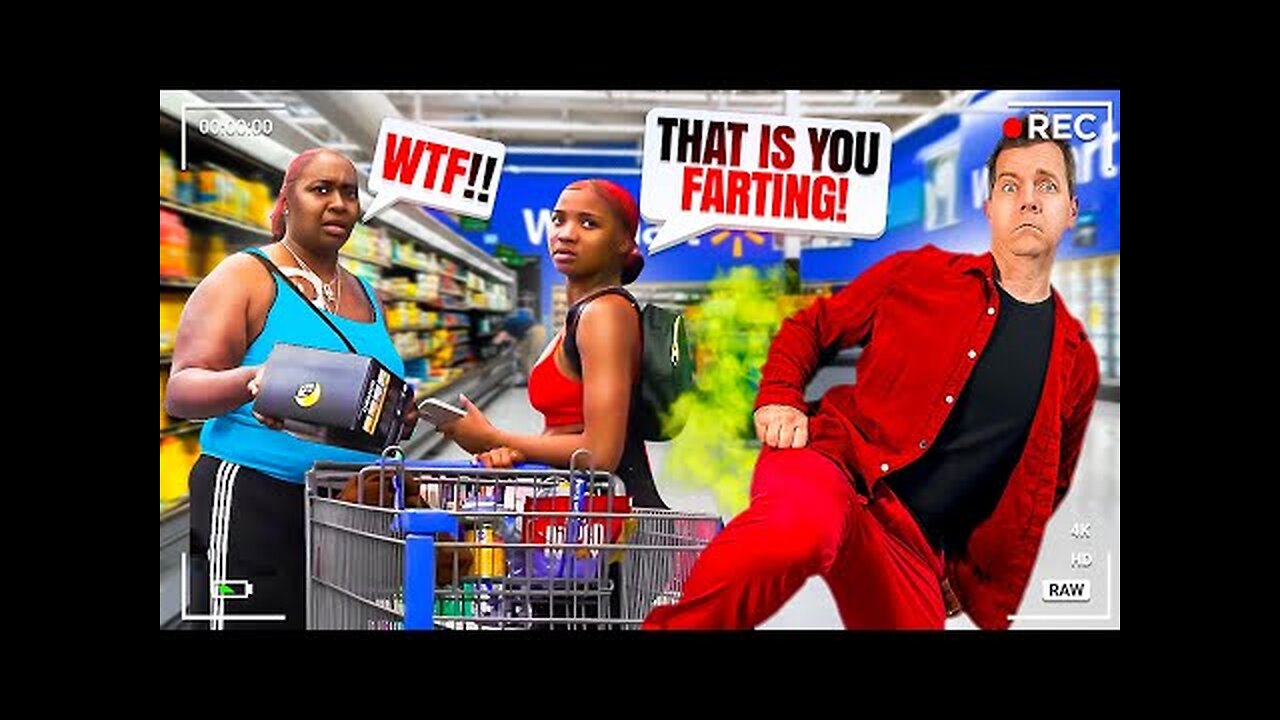 Farting in Public😱 Prank🤭